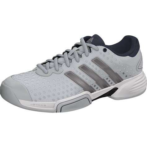 adidas grey tennis shoes men